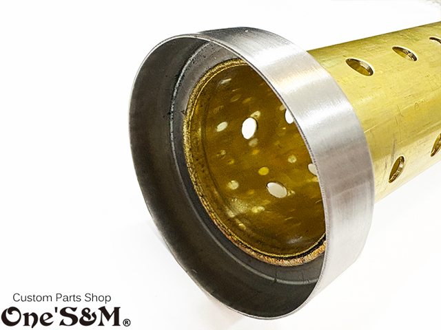 送料込み】 Z音 ゼットオン 真鍮インナー マフラーサイレンサー