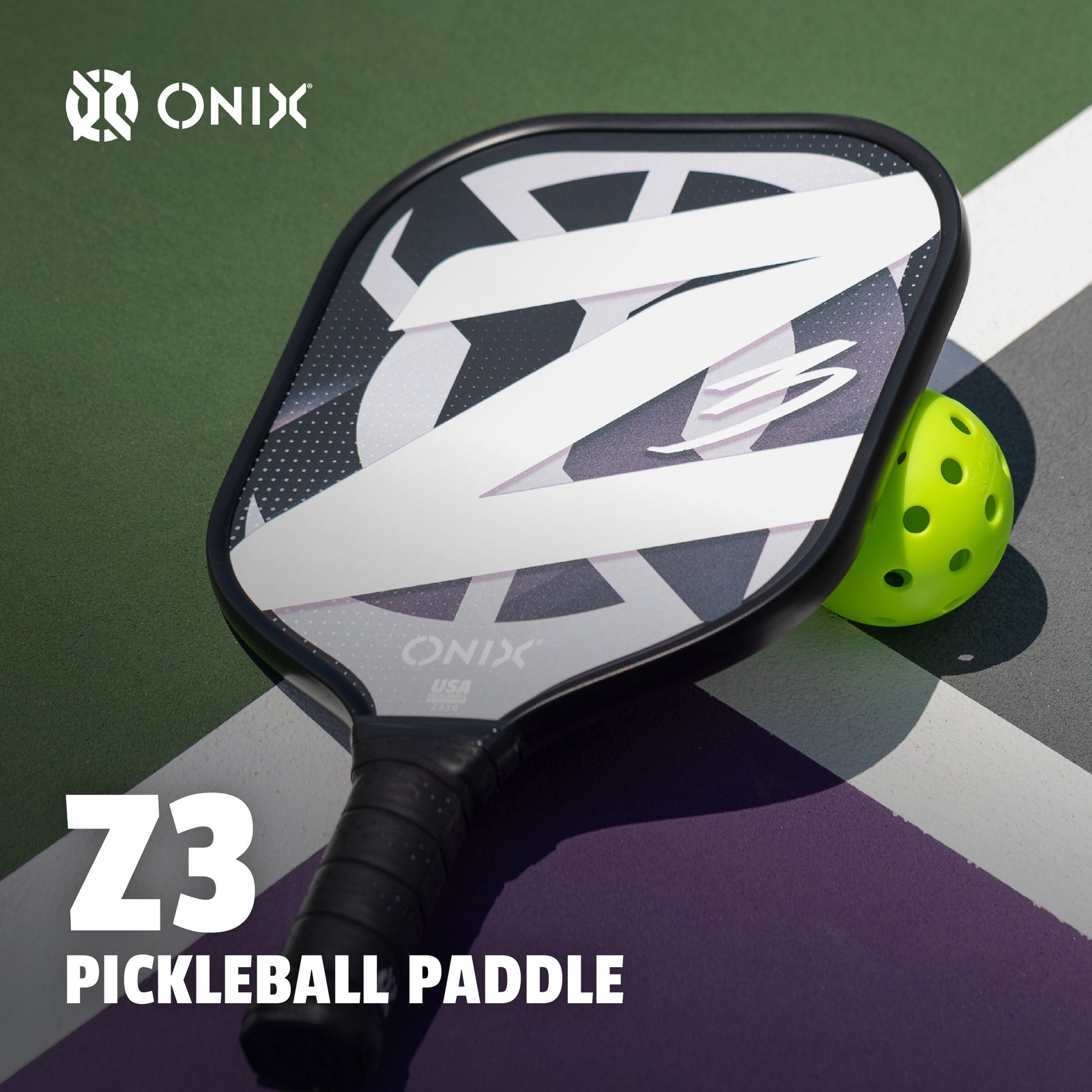 New Graphics Z3 Composite Pickleball Paddle | Onix Pickleball