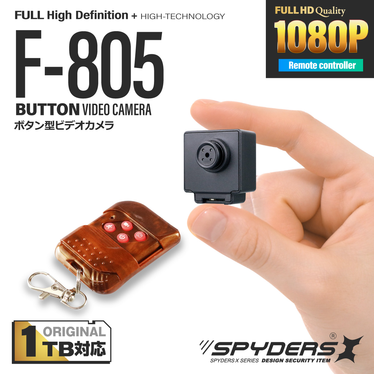 ボタン・アクセサリー型カメラ｜スパイダーズX｜オンスクエア公式 | mobile