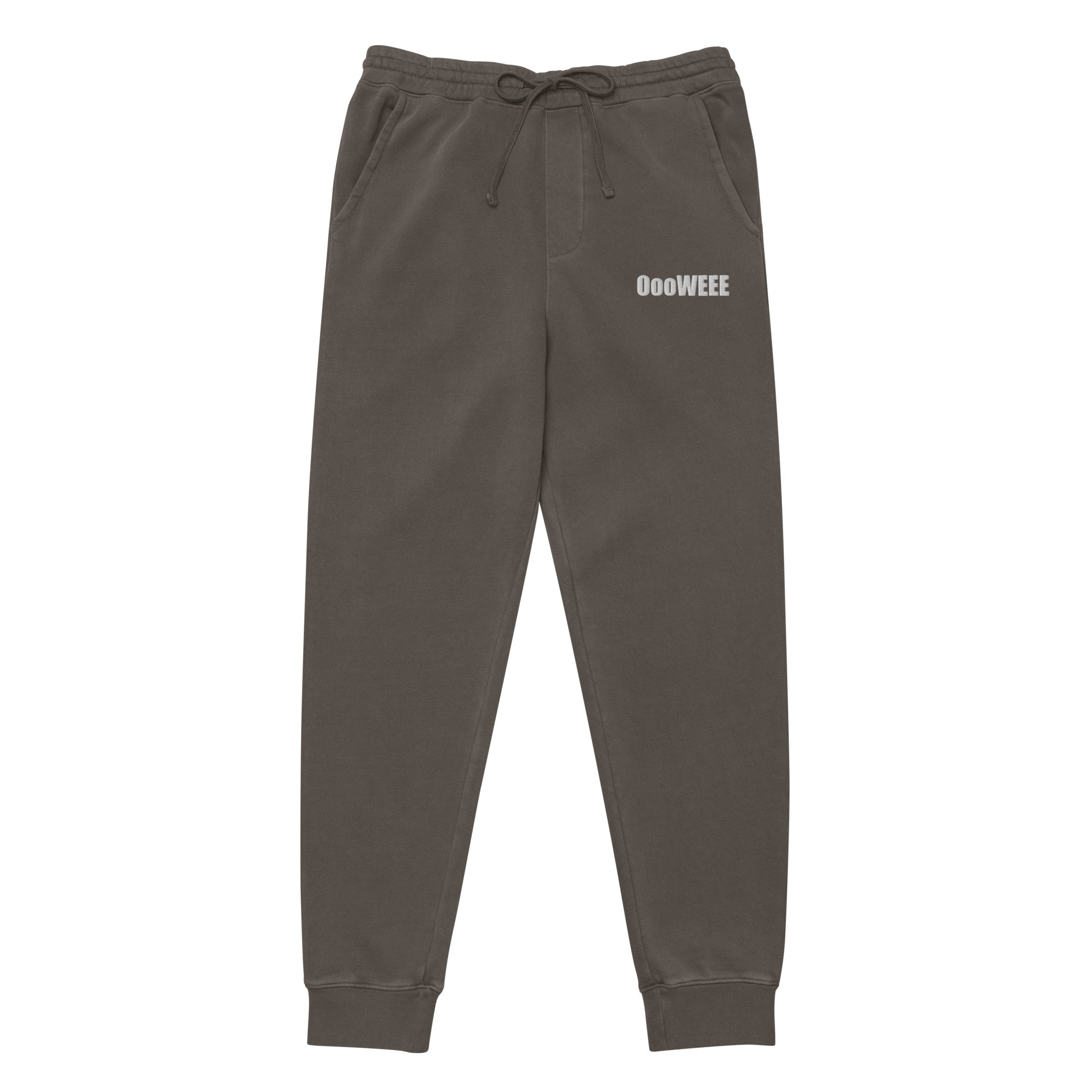 OooWEEE Sweatpants- Pigment Black – OooWEEE VI$ION