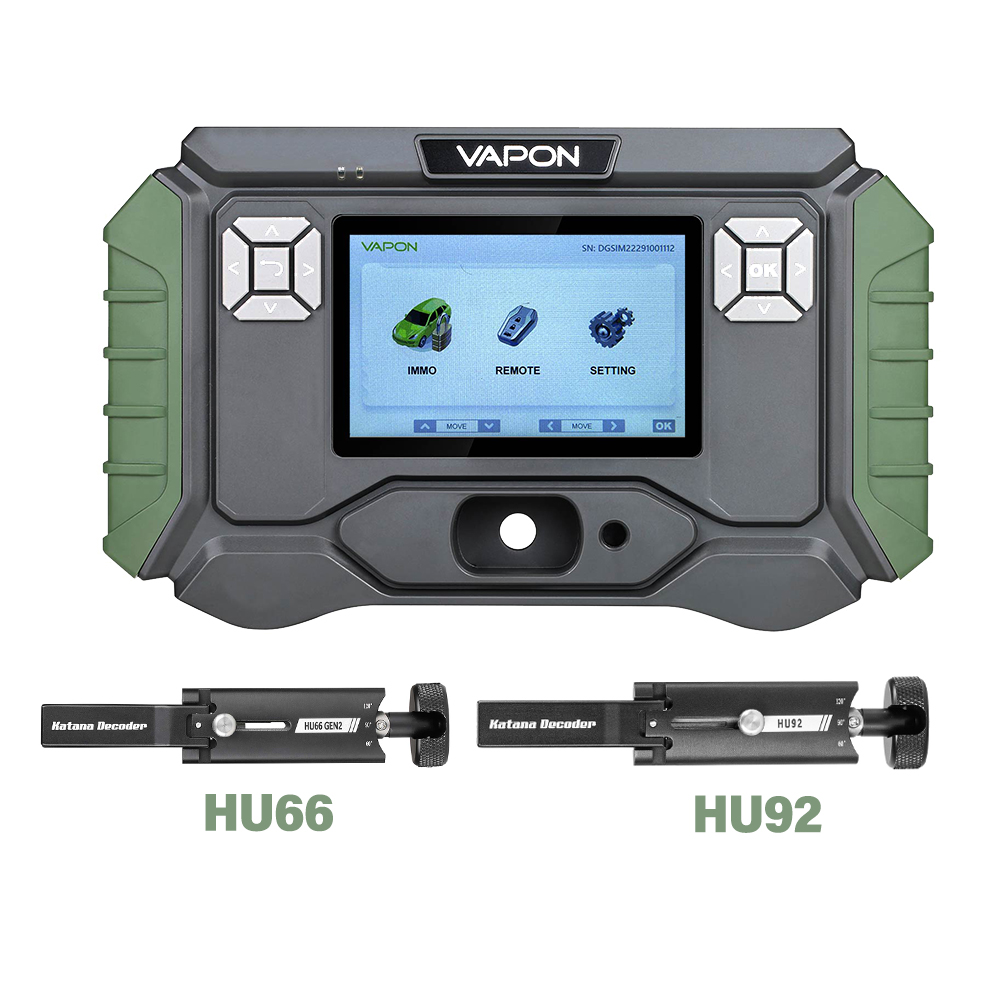 Vapon VP996 OBD Automotive Key Programmer with FREE Katana Decoder
