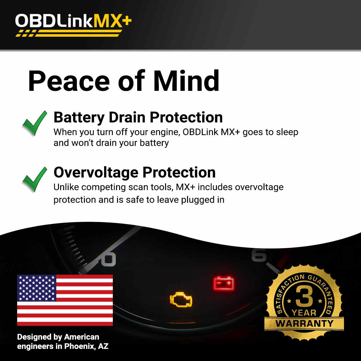 OBDLink® MX+ - Outstanding Bluetooth-Compatible OBD II Scan Tool