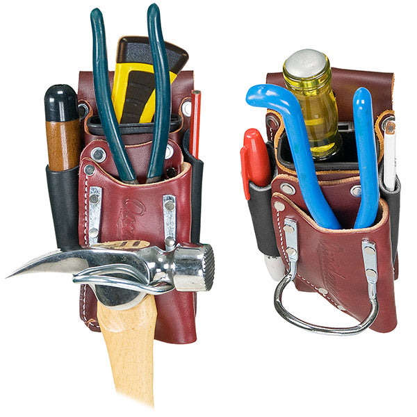 5-in-1 Leather Tool Holder with Tool Shield | Fits 3