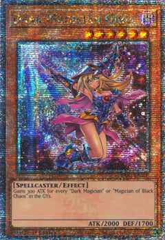 遊戯王 英語版 ブラック・マジシャン・ガール絵違い 25thレア RA04