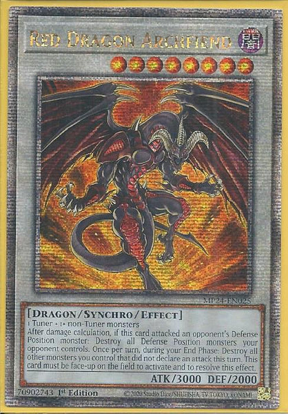 遊戯王 英語版 レッド・デーモンズ・ドラゴン 25thレア MP24 北米版