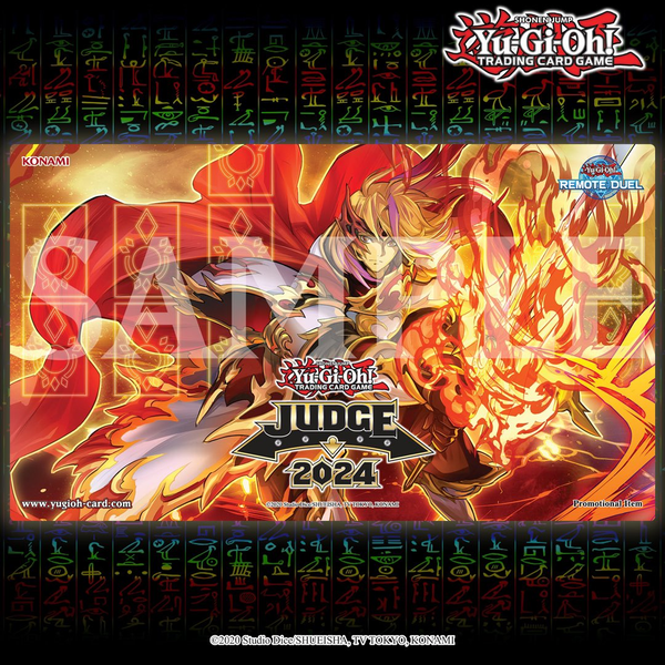 遊戯王 公式 JUDGE 2024 シャルル大帝 プレイマット 未開封 北米版