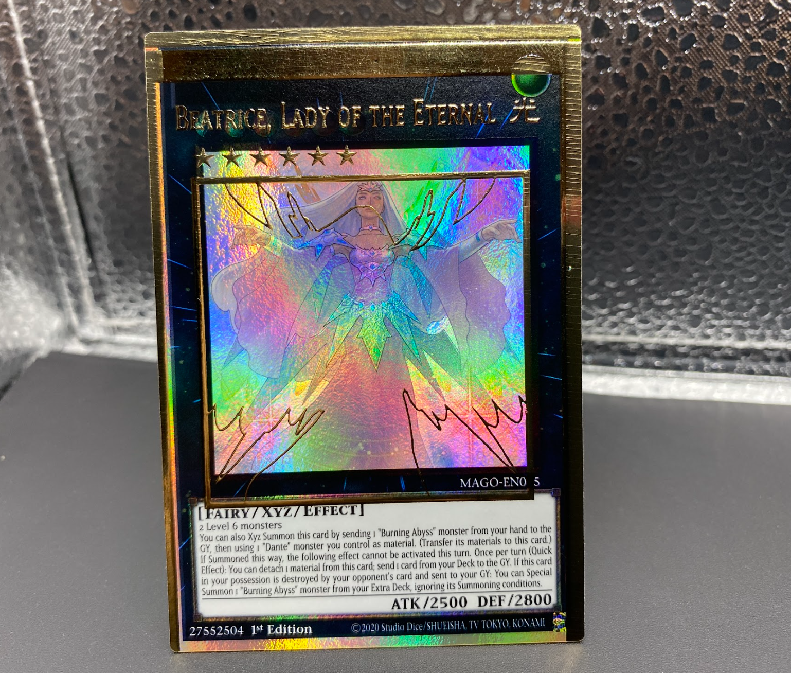 遊戯王 エラーカード 永遠の淑女 ベアトリーチェ EU版 英語 – トレカ屋