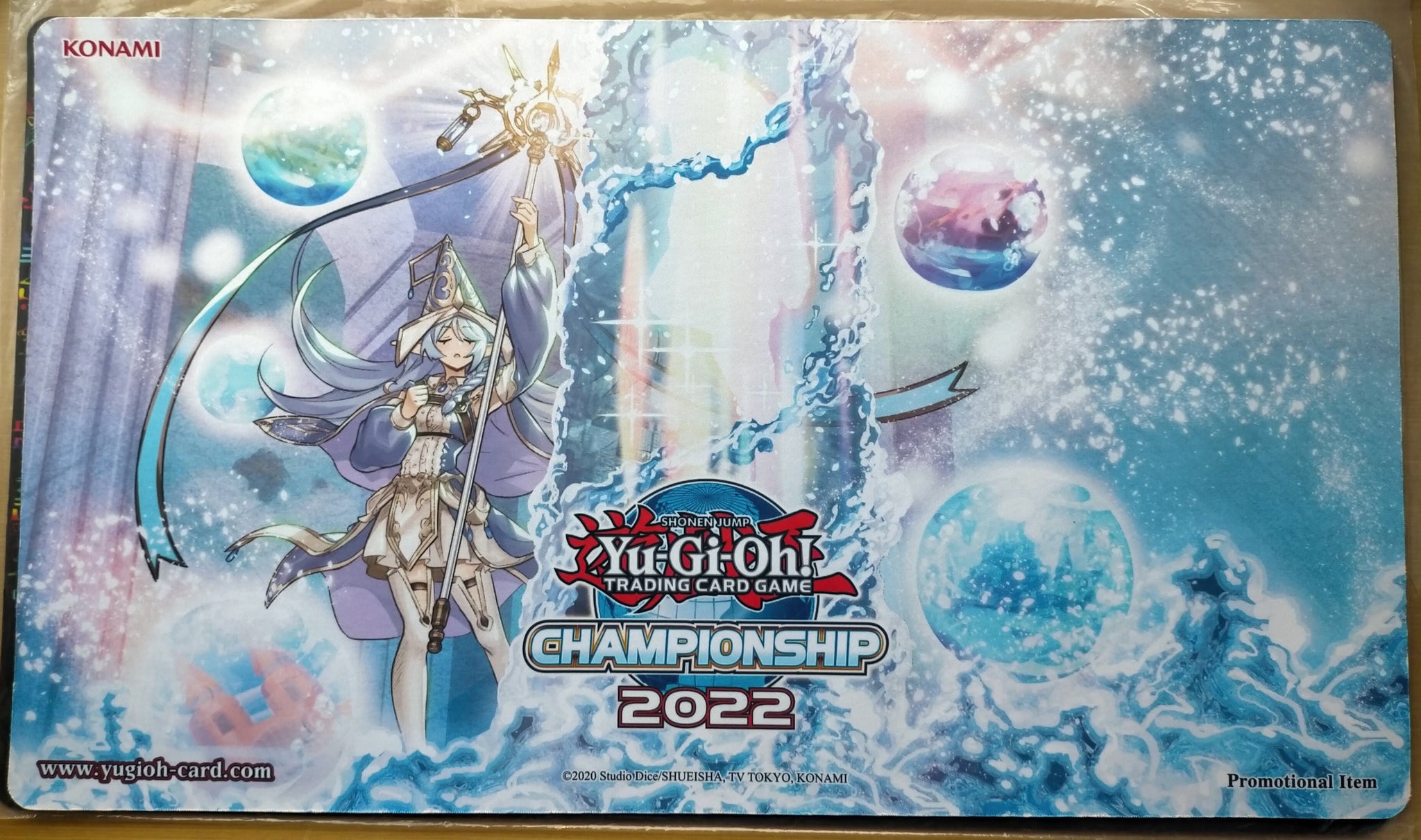 遊戯王 公式 CHAMPIONSHIP 2022 アラメシアの儀 プレイマット – トレカ