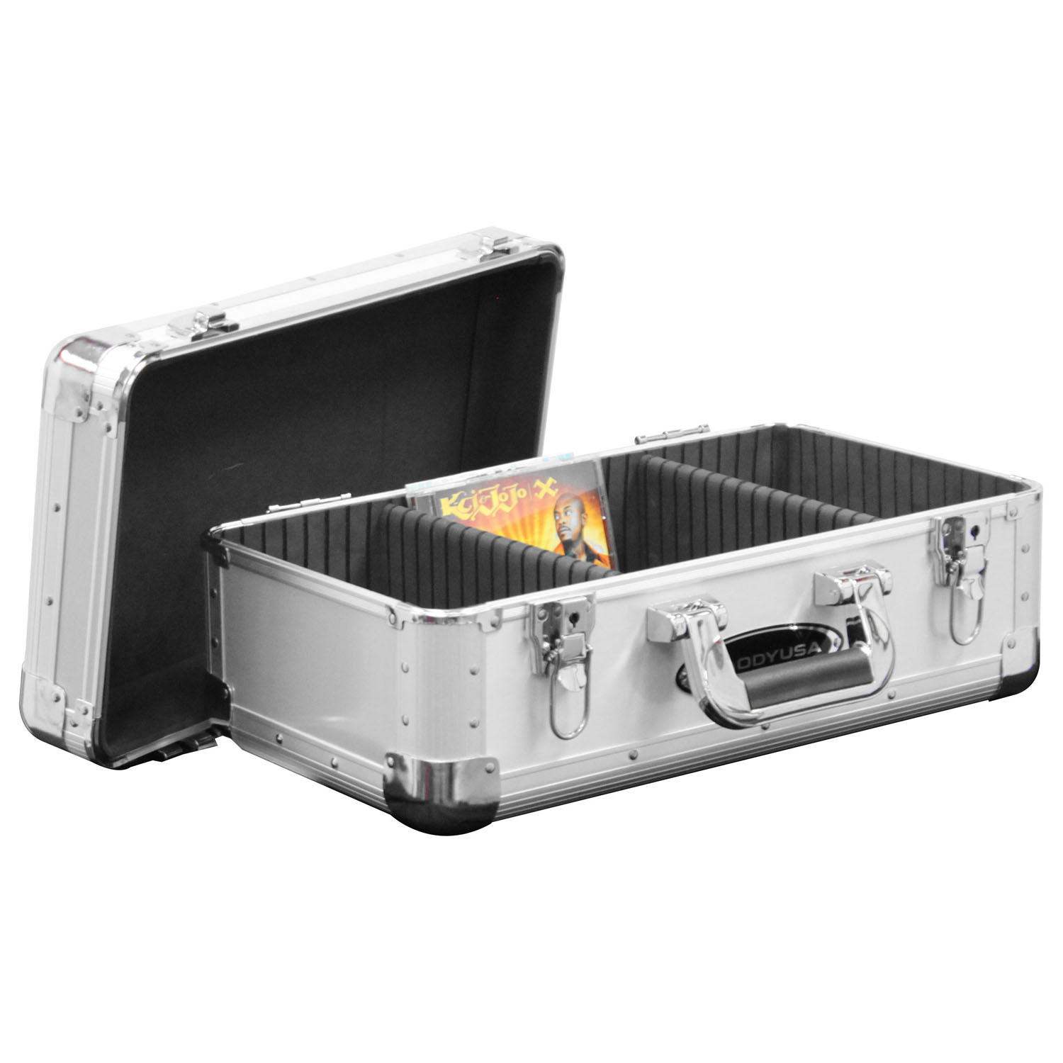 Silver KROM 200 CD Case - Odyssey Cases