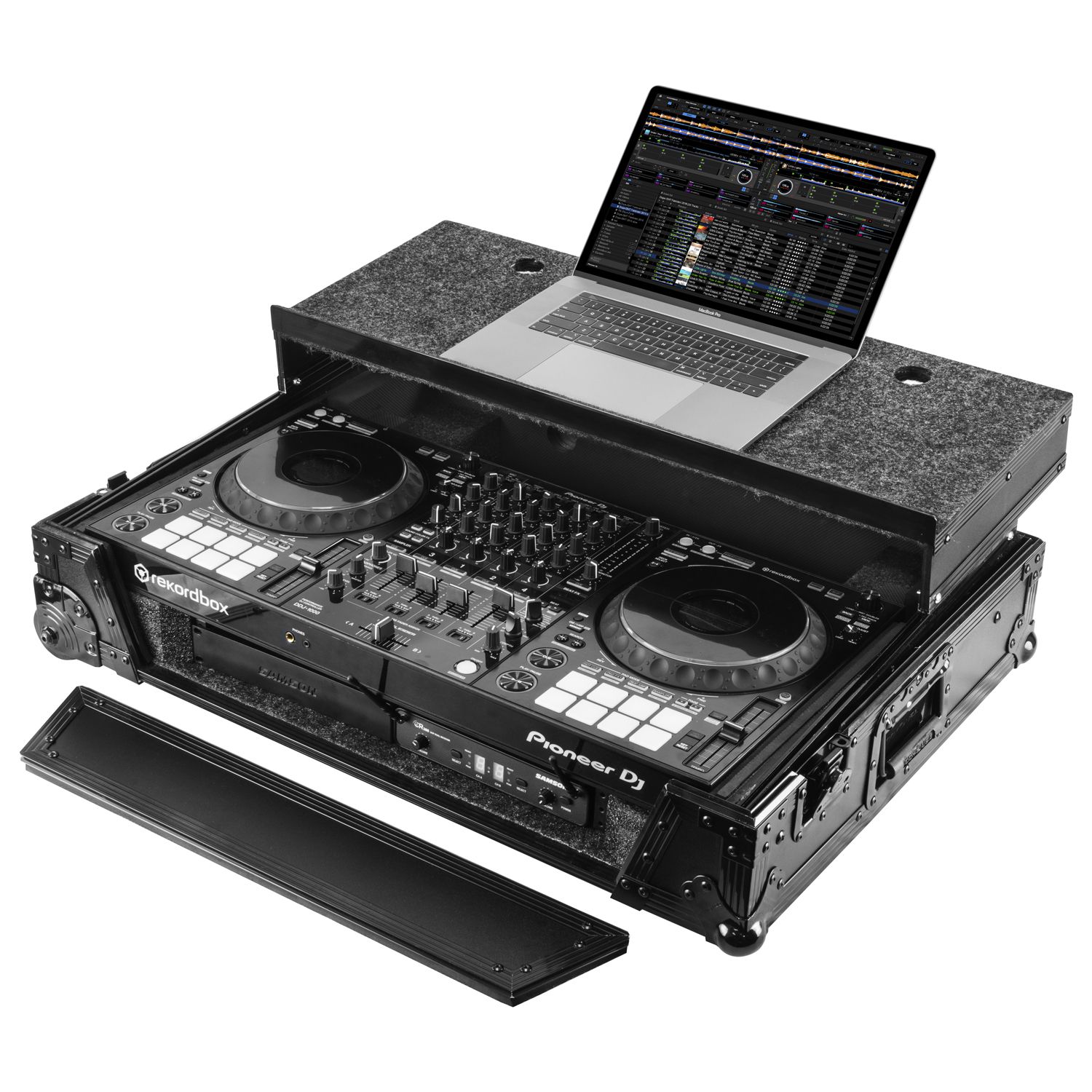 Pioneer DDJ-1000/DDJ-1000SRT Black Label Case with Glide Laptop
