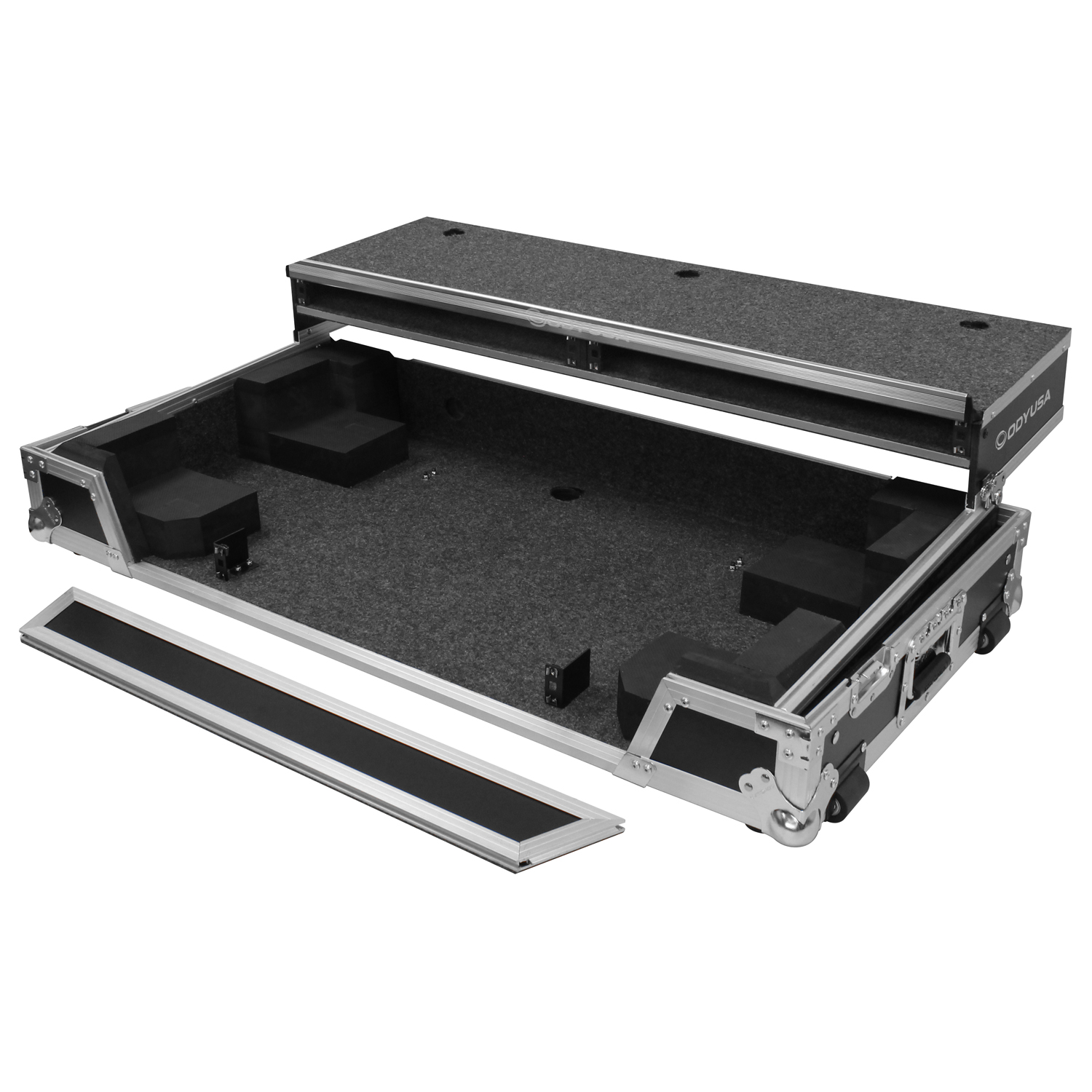 Pioneer DDJ RZ / SZ / SZ2 Flight Case with Three 1U Rack Spaces