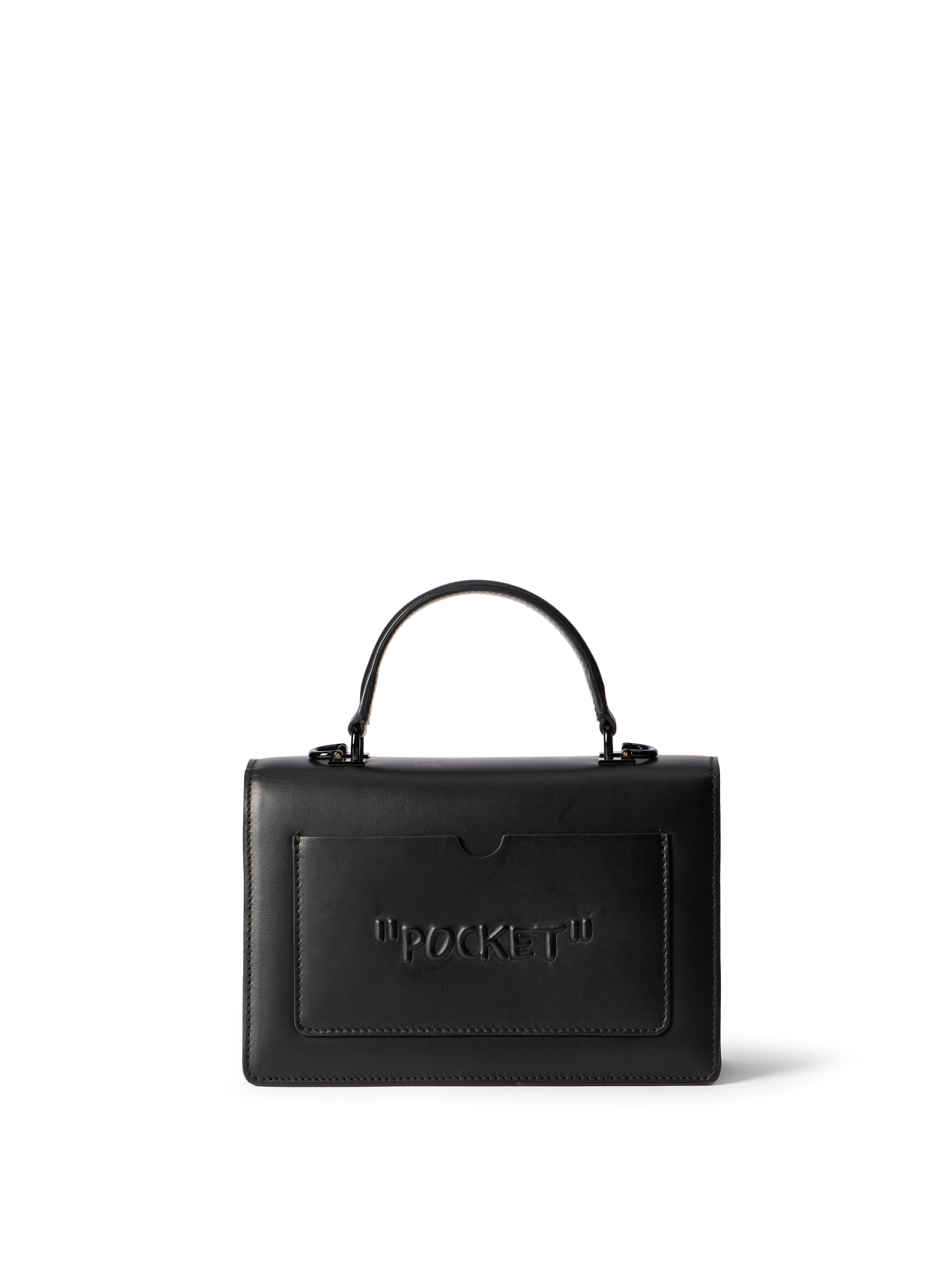 Jitney 1.4 Top Handle Bag in BLACK - BLACK for Women | Off-White™