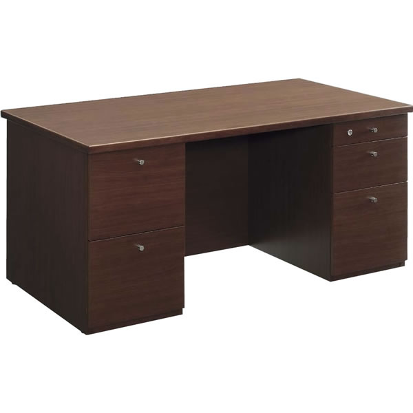 D238DA-WA49 オカムラ エグゼクティブ両袖机 EX-38シリーズ