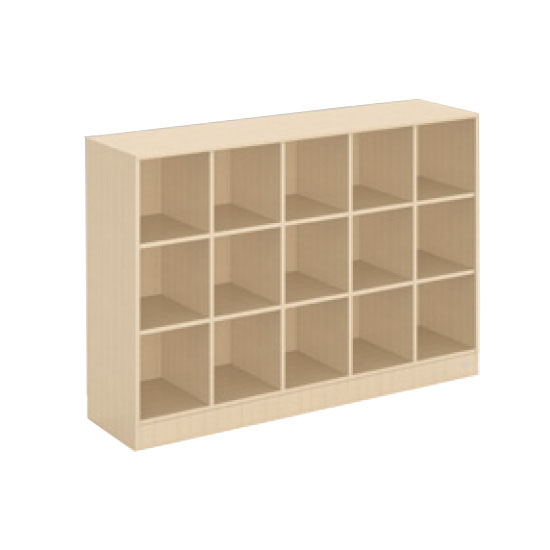 9363EF-MR57 オカムラ 生徒用ロッカー 5列タイプ ネオウッドライトの