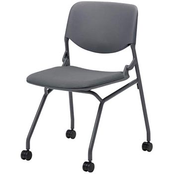 81S1UC-FEA2 オカムラ ルナ プレーンタイプ 4本脚チェア 背パッド無