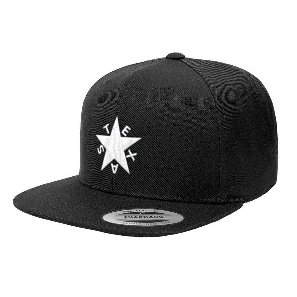 Republic of Texas State Flag Premium Classic Snapback Hat Zavala