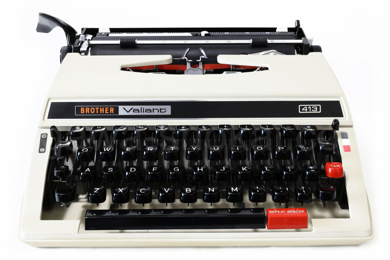 brother Valiant 413 中古タイプライター（エコノミー品質）｜タイプ