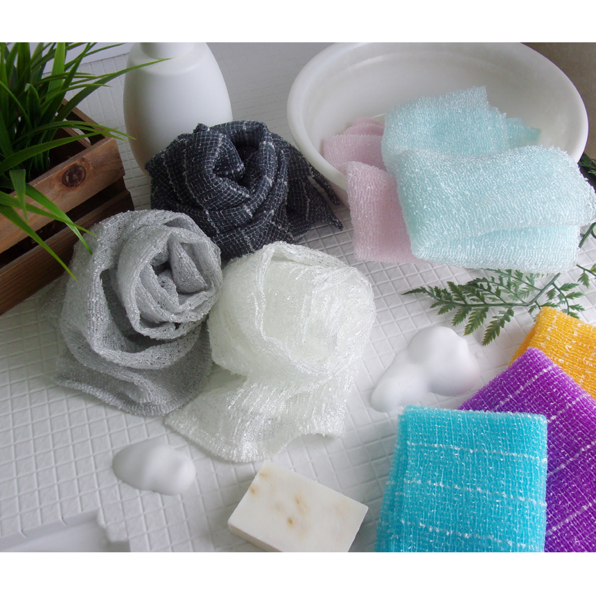 あわゆき ナイロンタオルふつう オレンジ | 製品情報 | 株式会社オーエ