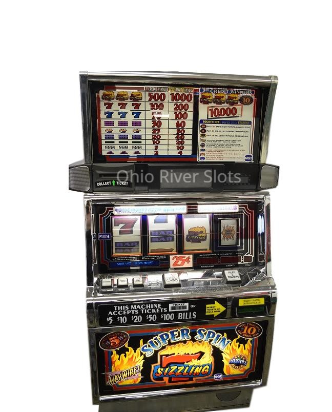 Super Spin Sizzling 7 - Ohio River Slots