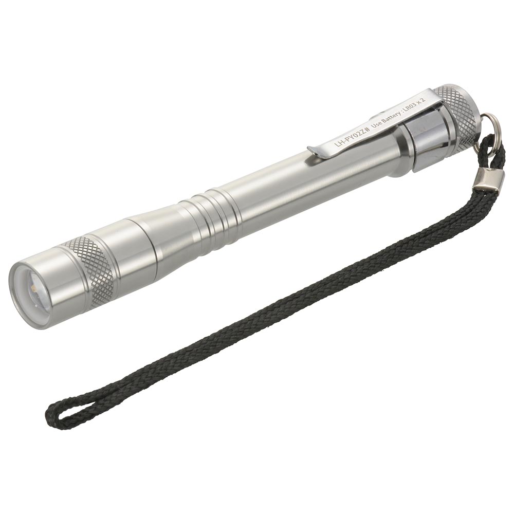 防水LEDペンライト フォーカス付 200ルーメン [品番]08-1007｜株式会社