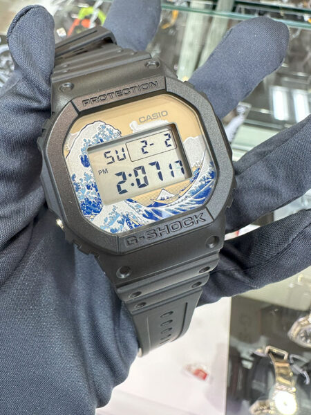 G-SHOCK】葛飾北斎限定モデル | 時計・宝石の大西｜ 帯屋町 ｜株式会社