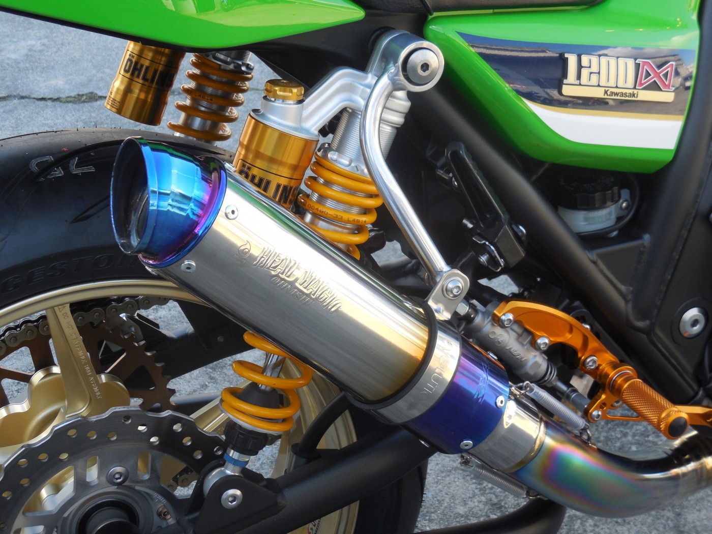 オオニシヒートマジック ワンオフサイレンサー60.5（汎用）