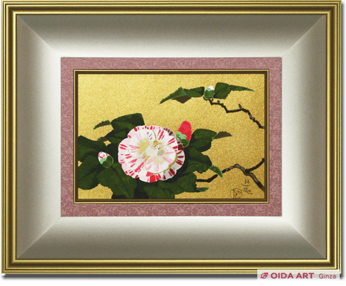 小倉遊亀 椿 | 絵画など美術品の販売と買取 | 東京・銀座 おいだ美術