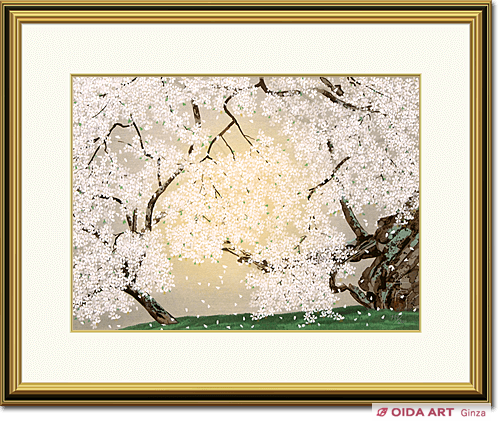 中島千波 臥龍桜(4) | 絵画など美術品の販売と買取 | 東京・銀座 おい