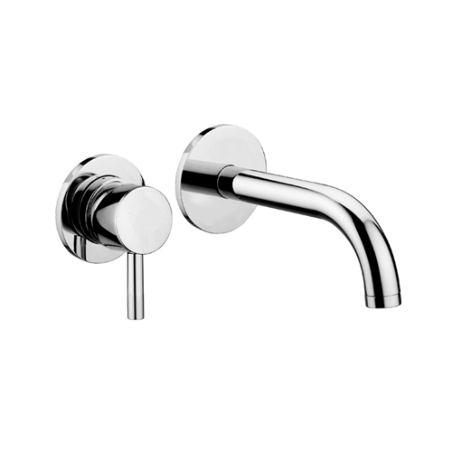 水栓金具 シングルレバー壁付け混合水栓 PAFFONI STICK SK007CR70 L