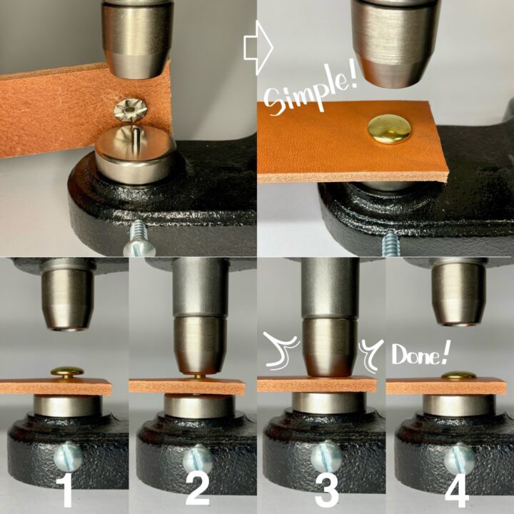 ハンドプレス機 (S型) 打駒専用｜製品紹介｜レザー工具、レザー