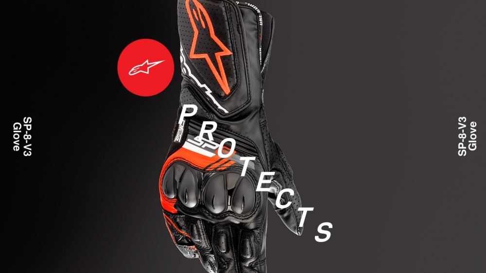 3558321 SP-8 v3 LEATHER GLOVE エスピーエイトブイスリーレザー