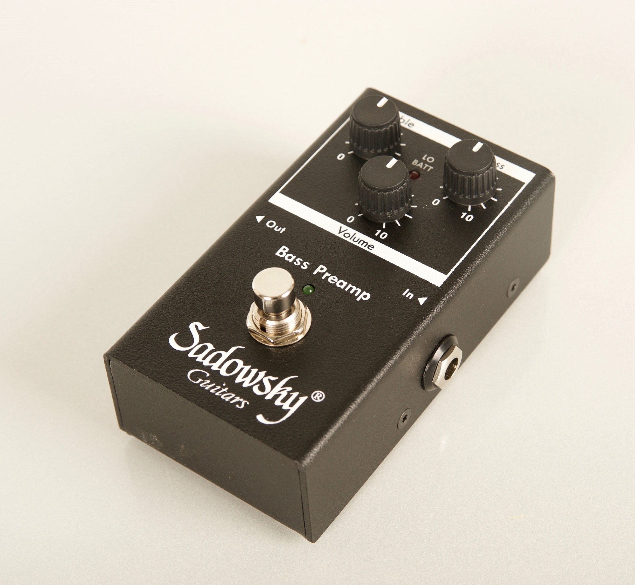 Sadowsky SBP-1 Vr.2 DI 6/15掲載終了 Sadowsky SBP-1 V2 Bass Preamp