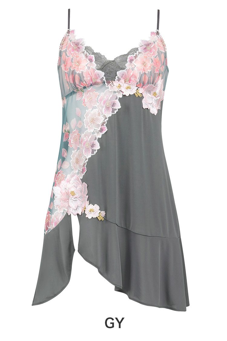 STJ203｜ワコール サルート 03G スリップ M/L/LL 下着・ランジェリーの