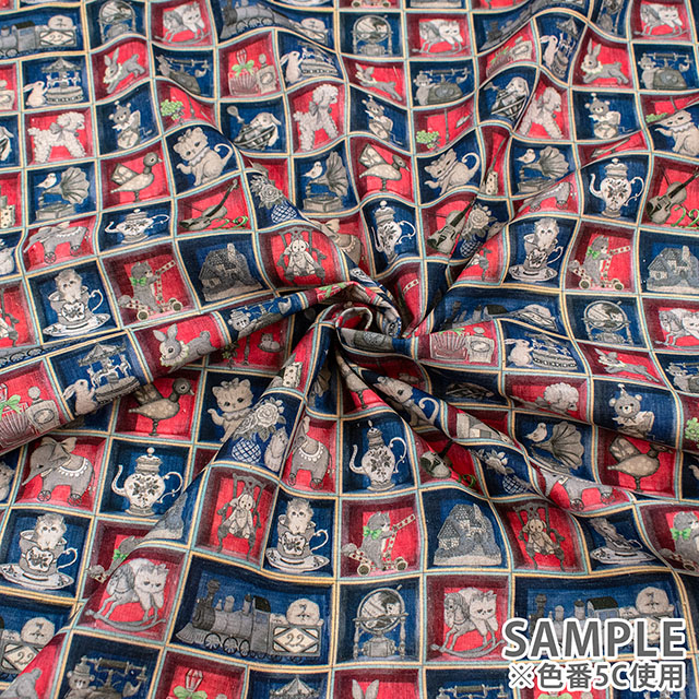 生地 22fabric -ニャンニャンファブリック- 10th collection TOYナイト