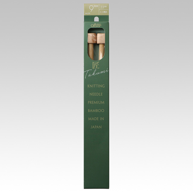 クロバー 匠 ミニ棒針2本針 ジャンボ 9mm （54-279） オカダヤ(okadaya