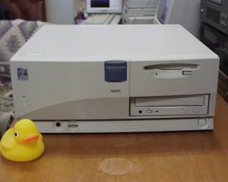 JyAM's PC-9801: NEC PC-9821V166/C5 model S2 (2002/02/14)