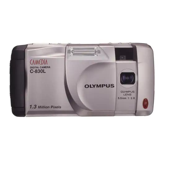 コンパクトデジタルカメラ：CAMEDIA（キャメディア）C-830L：カメラ
