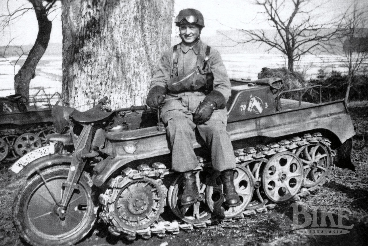 The Kettenkrad: Half motorcycle, half tractor. - Old Bike Australasia