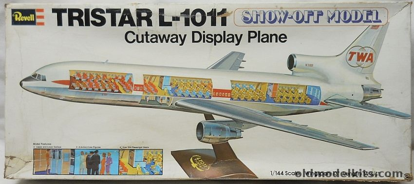 Revell 1/144 Lockheed L-1011 Tristar Show-Off Model Cutaway