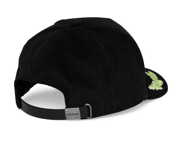 フィルソン コーデュロイ ロープ フォレスター キャップ ブラック
