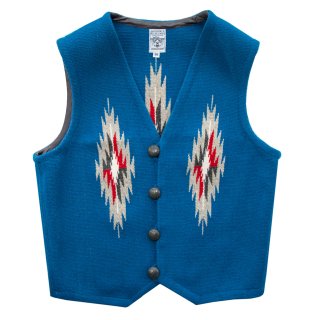 オルテガ ベスト 36・アメリカ チマヨ 100%ウール手織り/CHIMAYO