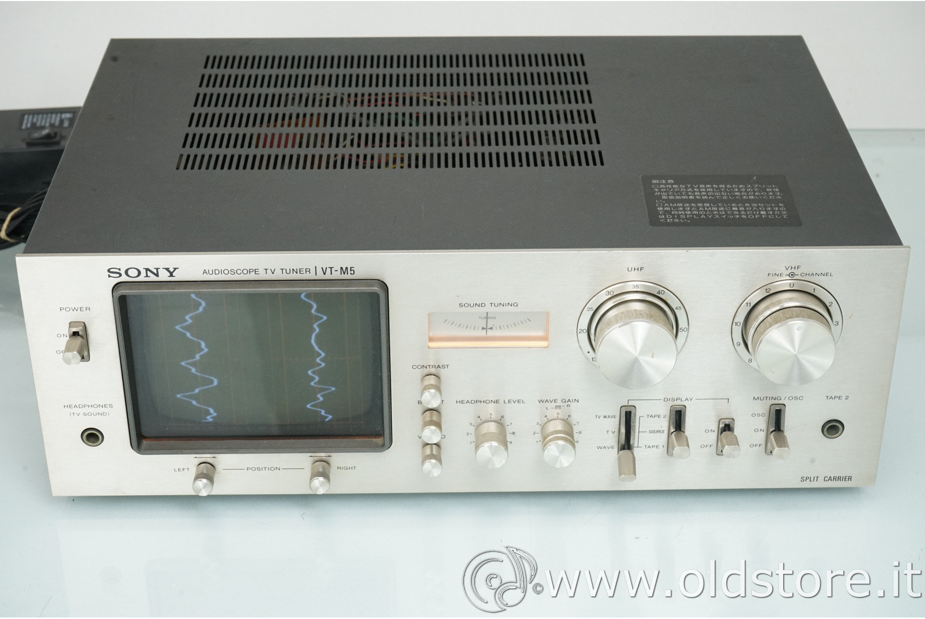 Sony VT M5 | audioscope TV tuner | OLDSTORE