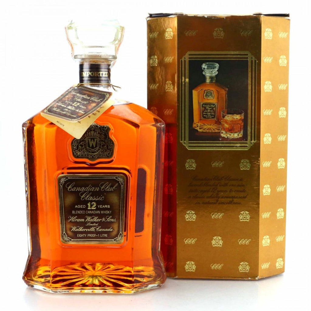 Canadian Club Classic 12YO Blended Canadian Whisky - Distilled