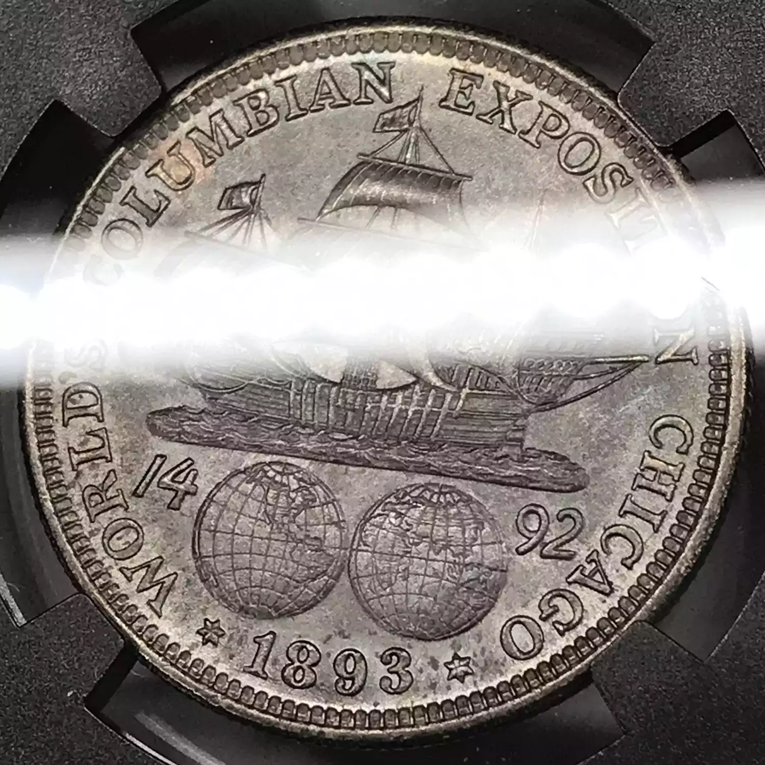 1893 World's Columbian Exposition Commemorative Half Dollar NGC MS