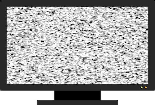 テレビの砂嵐とは何か？見かけなくなった理由と発生時の対処方法を解説