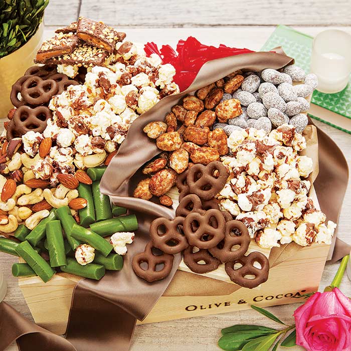 Gourmet Snack Break, Food Gift Baskets: Olive & Cocoa, LLC