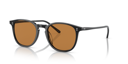 Oliver Peoples Finley 1993 Sun with Black frame and Cognac lenses