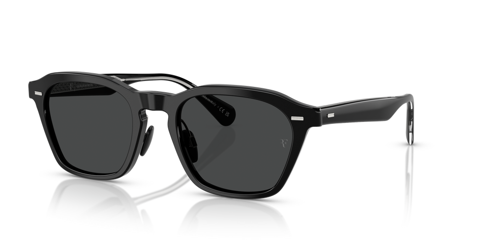 Oliver Peoples R-11 with Black frame and Dark Slate lenses