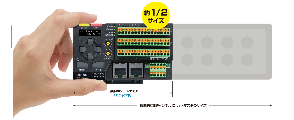 IO-Linkに革新。多彩なフィールドネットワークに対応した高機能IO-Link