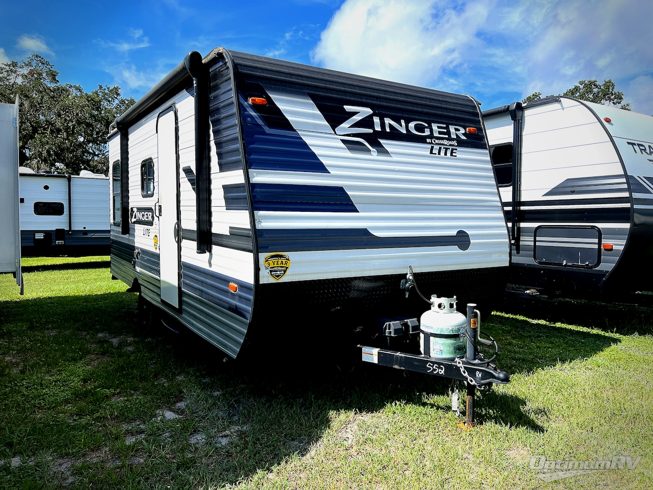 Used 2022 CrossRoads Zinger Lite ZR18RD Travel Trailer at Optimum